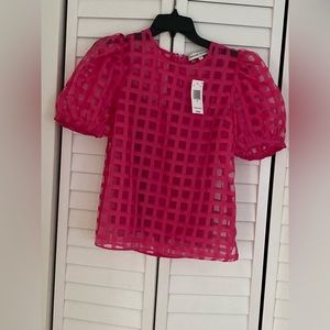 English Factory lattice top with slip underneath